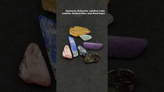 aguamarina rodocrosita lapislazuli copal lepidolite obsidiana Nieve jaspe Blood Dragon [upl. by Anoyet847]