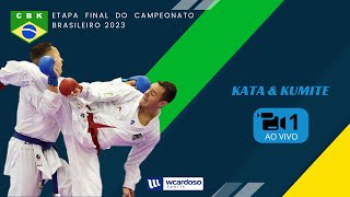 Etapa Final do Campeonato Brasileiro 2023  Kumite Ind Masc e Fem 2 [upl. by Fan]