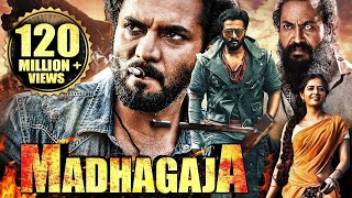 MADHAGAJA 2022 New Released Full Hindi Dubbed South Movie  Srii Murali Jagapathi Babu Ashika R [upl. by Winters]