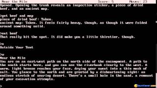 Infidel gameplay PC Game 1983 [upl. by Ong70]