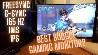 Best Budget 1080p 165hz FreesyncGSync Gaming Monitor  KTC H24T09P [upl. by Eidnar805]