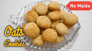 Healthy Oats Cookies  No Maida  आटा और ओट्स बिस्किट  Oatmeal Cookies  Khamang Mejwani [upl. by Riker]