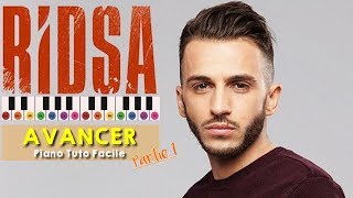 RIDSA  AVANCER Piano tuto facile Partie 1 [upl. by Kaiser]