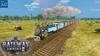 Railway Empire 2  India DLC Building a Big Indian Railway Network [upl. by Materse]