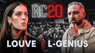 Rap Contenders 20  Louve VS LGenius [upl. by Gaivn]