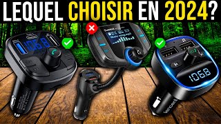 Les Meilleurs Transmetteurs FM avec Bluetooth pour Voitures de 2024 Nachète pas avant de voir ça [upl. by Neraj829]