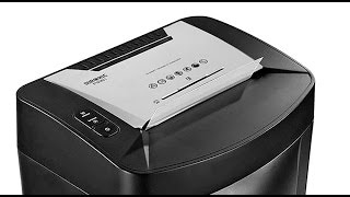 Duronic PS991 CrossCut 18Sheet Credit Card CD Paper Shredder Large 31 Litre bin Review [upl. by Enellij131]