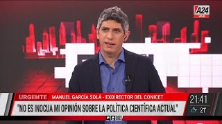 🔴 CONICET RENUNCIÓ UN DIRECTOR DESIGNADO POR LA SRA Y DENUNCIÓ quotPERSECUCIÓN IDEOLÓGICAquot [upl. by Maitland]