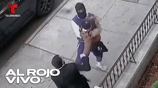 Captan a sospechoso intentando arrebatar a niño de su padre en plena calle en Nueva York [upl. by Zerk370]