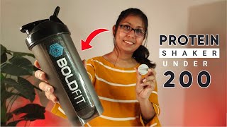 Shaker Bottle Under 200  Leakproof Guarantee Sipper Bottle Ideal for Protein [upl. by Darraj]