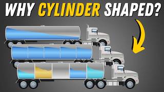 Why Are Fuel Trucks Shaped Like A Cylinder [upl. by Fleming]