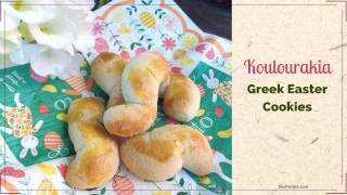 Koulourakia Greek Easter Cookies [upl. by Sulohcin134]