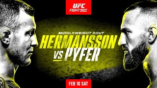 UFC FIGHT NIGHT PYFER VS HERMANSSON FULL CARD PREDICTIONS  BREAKDOWN 230 [upl. by Attenhoj]