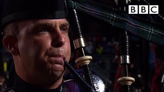 The Massed Pipes and Drums  Edinburgh Military Tattoo  BBC [upl. by Tiat]