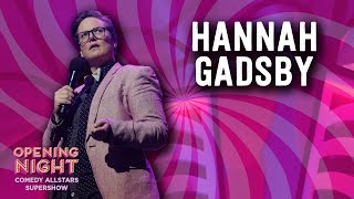 Hannah Gadsby  2016 Opening Night Comedy Allstars Supershow [upl. by Odnomra]