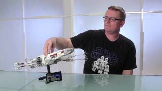 Red Five Xwing Starfighter  LEGO Star Wars  Designer Video 10240 [upl. by Eanert31]