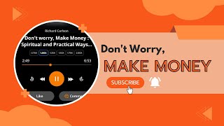 Dont Worry Make Money  Hindi Audio Summary kushivaha audiobook audiosummary [upl. by Haynor]