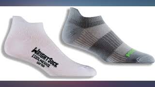 Wrightsock Coolmesh II Tab Running Socks  2 Pack review [upl. by Esertap]