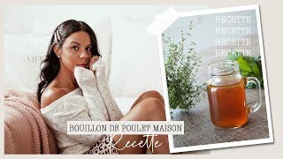 Recette  Bouillon de poulet maison [upl. by Lougheed898]