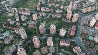 Flying over Bahçeşehir  Istanbul [upl. by Notliw]