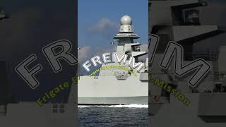 I am FREMM  The Multimission Frigate F590 and D650 Shorts Fremm Frigate [upl. by Creighton162]