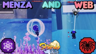 MENZA  WEB ARE INSANE  Shindo Life PVP 59 [upl. by Mikeb202]