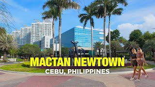 Is Mactan Newtown the Future of Cebu 🌴💥 Walking the Thriving Beachfront Township  Philippines [upl. by Eulau]