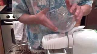 Making Raw Cold Pressed Flax Chia Sunflower and Soybean oil in Lequip Omni Juicer and Press [upl. by Siffre287]