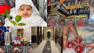 سفر عشق Exploring Iraq Shopping 🛍️ Food And ziarat Ameer Muslim k Betey Janab Hür ziarat vlog6 [upl. by Fabrianne]