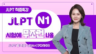 파고다인강 2024 상반기 JLPT N1 시험 대비 적중특강  문자어휘  청해 [upl. by Alahcim254]