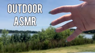 FAST amp AGGRESSIVE ASMR OUTSIDE 🌳 PUBLIC ASMR [upl. by Merissa537]