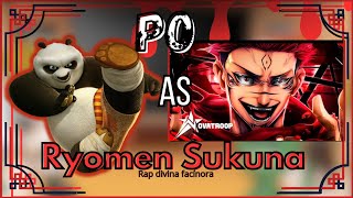 Kung Fu Panda reagindo a Rap do Sukuna Divina Facínora NovatroopOfc Gacha React rap Po As 🇧🇷 [upl. by Nwahs]