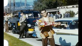 1958 Rose Bowl Pasadena California Ohio State Buckeyes  Oregon Ducks MVP Quarterback Jack Crabtree [upl. by Stace489]