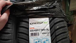 Hankook Kinergy 4S 2 H750 XL FR MS 22545R17 94W Ganzjahresreifen Auto Reifen [upl. by Salvatore]