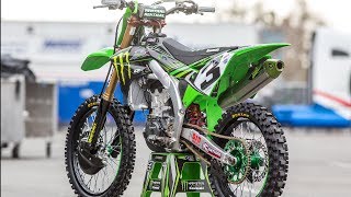 Inside Eli Tomacs Monster Energy Kawasaki KX450F  Motocross Action Magazine [upl. by Zoubek]