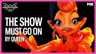 Goldfish Performs quotThe Show Must Go Onquot by Queen  Season 11  The Masked Singer [upl. by Nodlehs702]