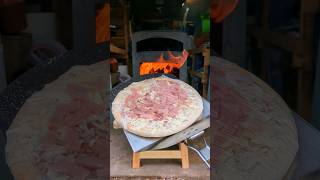 Frozen Pizza In A Pizza Oven [upl. by Elleoj]