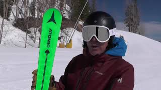 Best New Skis  Atomic Redster X9 Ski Product Review [upl. by Rubens841]