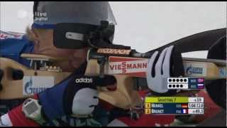 11122010 Biathlon Hochfilzen StaffelRelay Winner DeutschlandGermanyfull [upl. by Odnumyer]