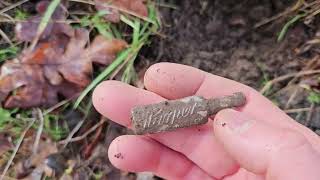 1850s Shot Pouch Measure Found Detecting [upl. by Aneerbas656]