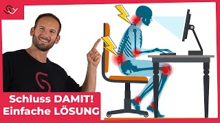 Sitz dich gesund  Diese Sitzpositionen ändern alles paleo chair [upl. by Pruter76]