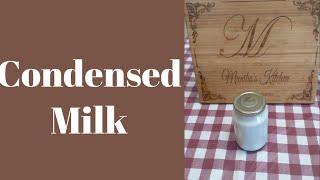 How to make Condensed Milk   بہترین گاڑھا دودھ  Condensed Milk recipe [upl. by Assened]