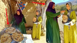 Nomadic Bread in the Heart of the Cave Artistry of Halima and Samia in the Mountainsquot two wives [upl. by Ranger]