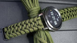 Pulsera paracord para reloj muy fácil de hacer [upl. by Herrod]