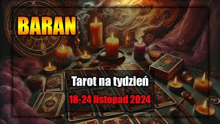 🔮BARAN TAROT TYDZIEŃ 1824112024🔮 [upl. by Pryor]