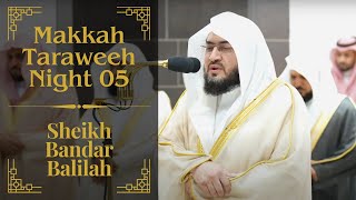 Beautiful Recitation in Maqam Sikah and Ajam  Sheikh Bandar Balilah  Makkah Taraweeh 2024 [upl. by Ilellan]