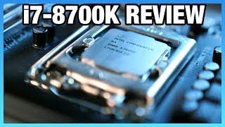 Intel i78700K Review vs Ryzen Streaming Gaming Delidding UPDATED [upl. by Sang796]