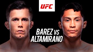 PREVIA DANI BÁREZ vs VÍCTOR ALTAMIRANO  UFC PARÍS [upl. by Airalav]