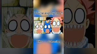 Fairy tail funny moments 🤩  Edit  anime fairytail natsu shortsfeed shorts [upl. by Ellevart]