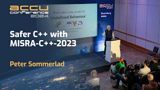 Safer C with MISRAC2023  Peter Sommerlad  ACCU 2024 [upl. by Parrisch769]